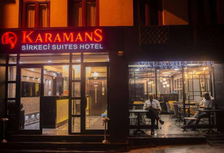 Karamans Sirkeci Suites Hotel Стамбул Экстерьер фото